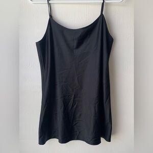 Liz Claiborne black silky sleep tanktop